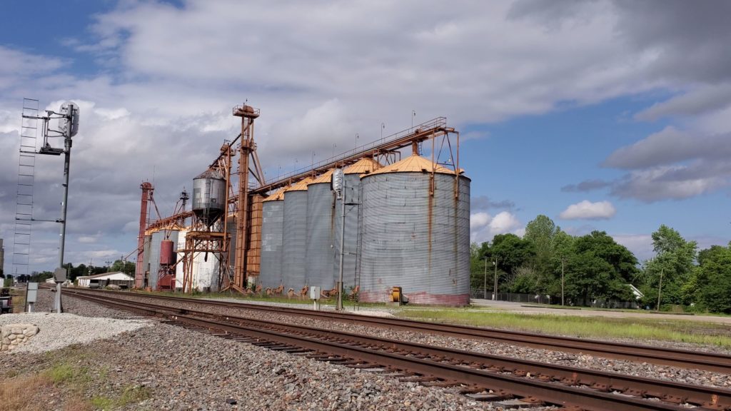 photo of grain mill in corning arkansas