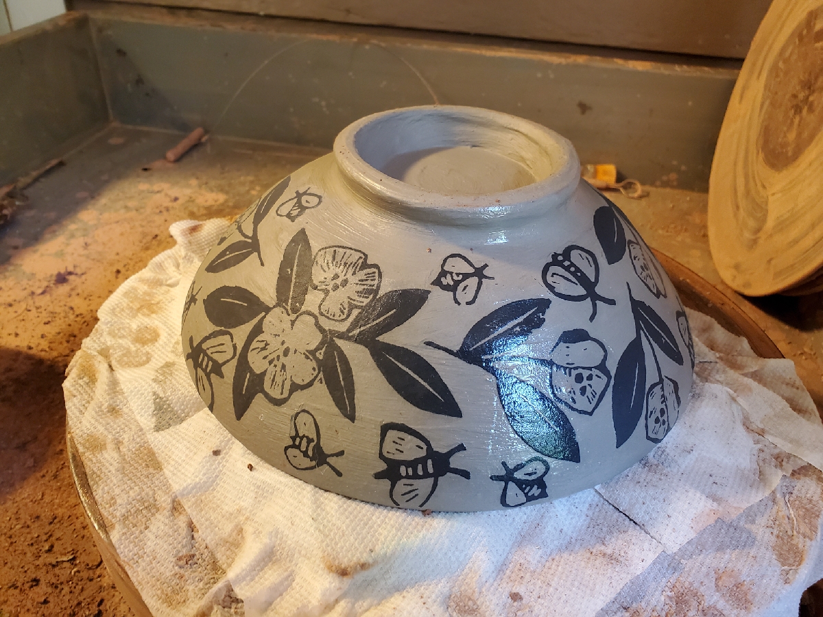 Ceramic Decal, Underglaze Transfer Chicken 