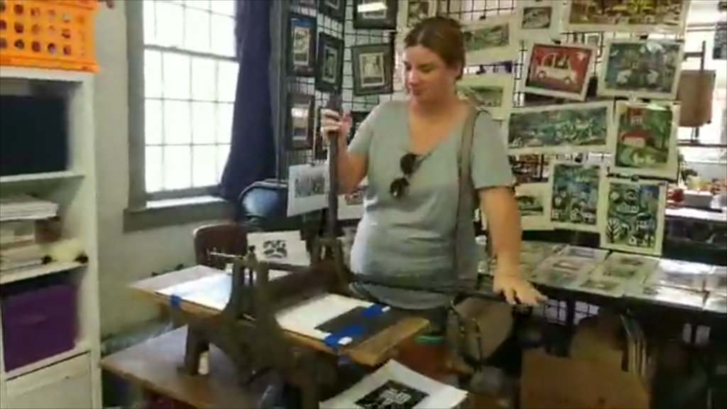 printmaking at old washington kentucky