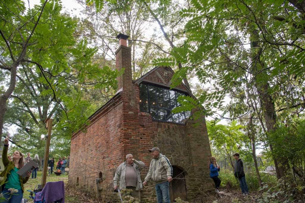 exterior of the harlan hubbard studio in ft thomas kentucky