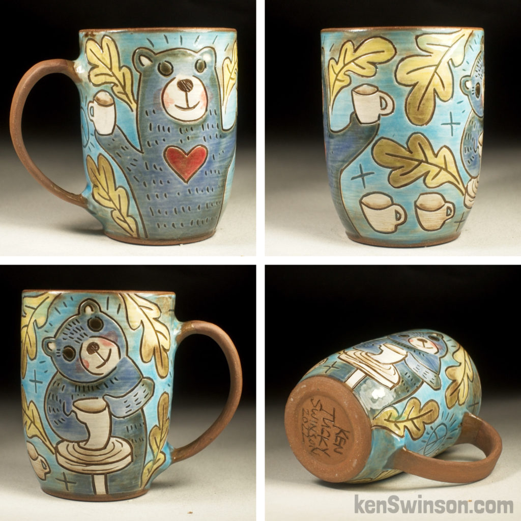 Forming a Handled Cup with an Underglaze Printed Slab Part 2 - Blog