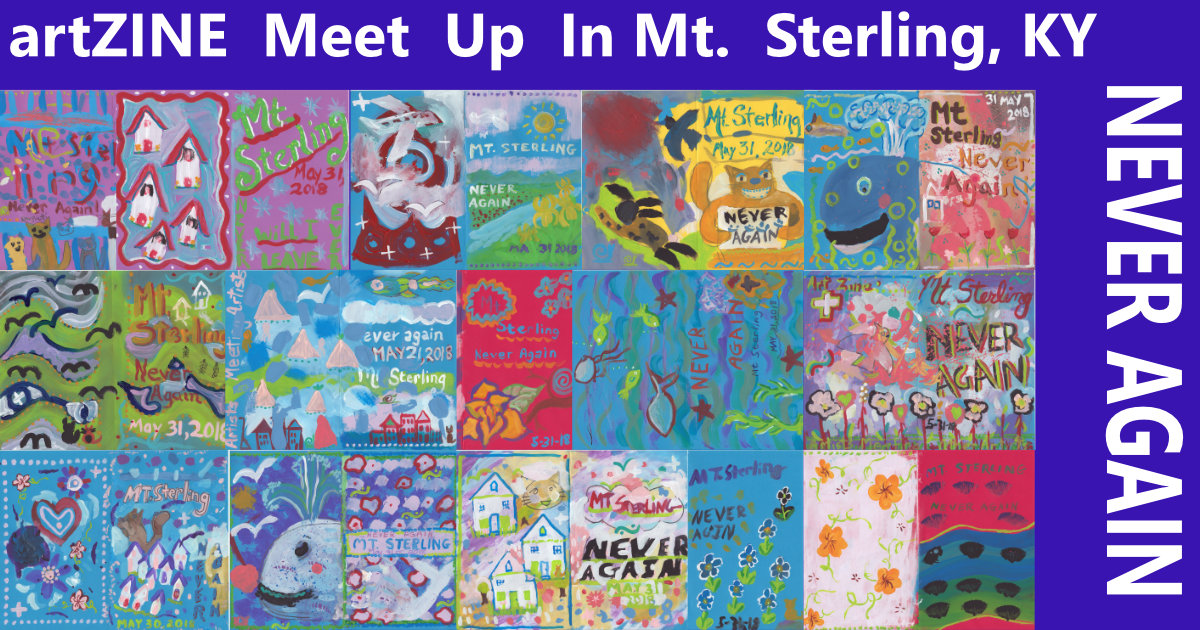 artZine handpainted covers mt sterling kentucky