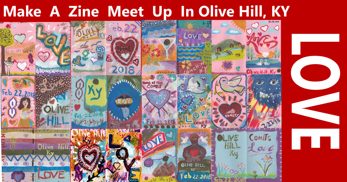 cover banner artzines love olive hill